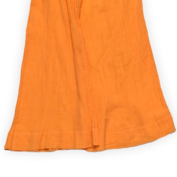 Free People Cut Out For It Jumpsuit Endless Summer Soft Orange Sorbet Color XS - Picture 4 of 6